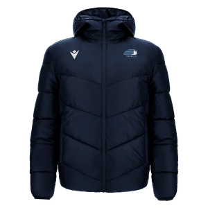 Veste rembourrée avec capuche en tissu U-Light Fiber caractérisée par une grande légèreté. Fermeture à glissière centrale complète moulée sous pression et tirette avec le Macron Hero en caoutchouc. Les poches sont dotées d'une fermeture à glissière moulée sous pression. Les poignets et la capuche intégrée dans le col présentent un bord en lycra. Article disponible du S au 5XL