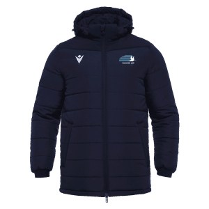 Veste doublée Narvik en tissu Grant (100 % Polyester), un tissu léger, confortable et résistant à la pluie. Vêtement doté d'une capuche et aux fortes caractéristiques techniques, idéal pour se protéger du froid dans les gradins ou sur les bancs. Article disponible du 3XS au 5XL